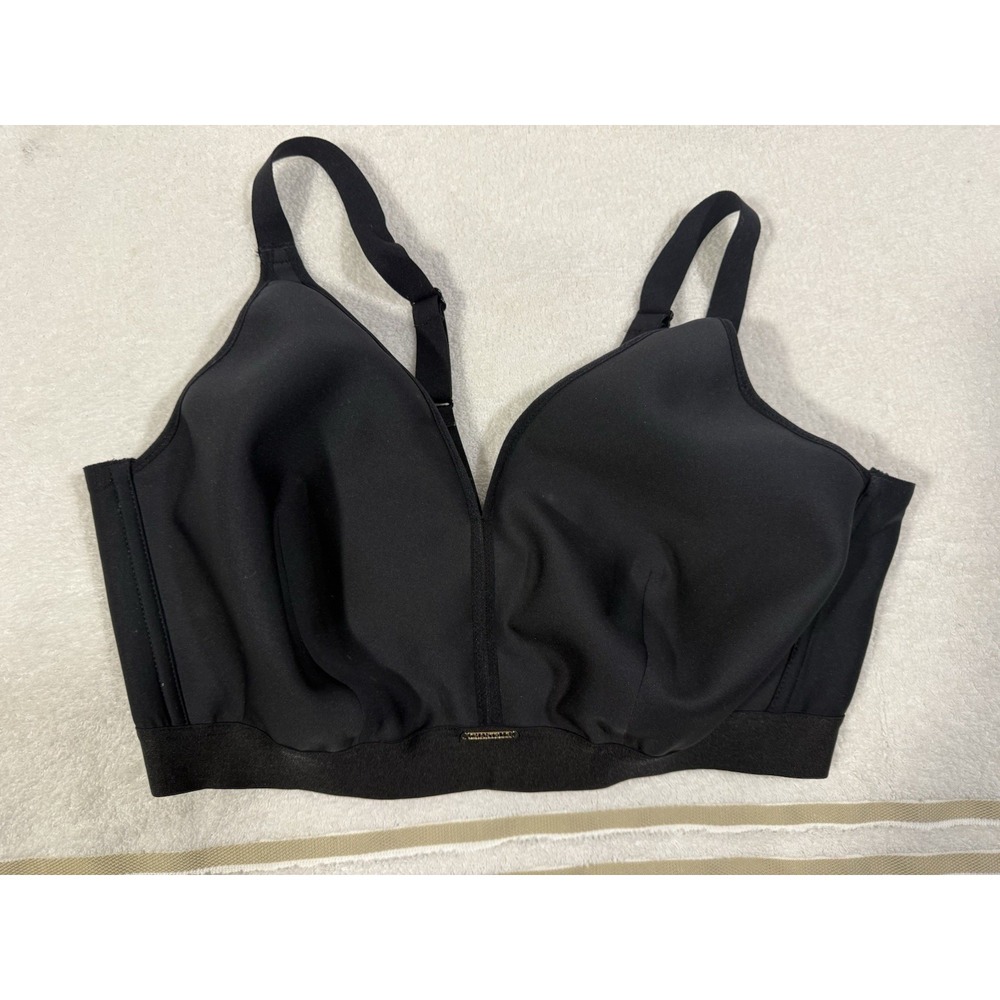 Chantelle Bare Essential Wireless Support Bra C15N20 Black 38F 100G Full Coverag